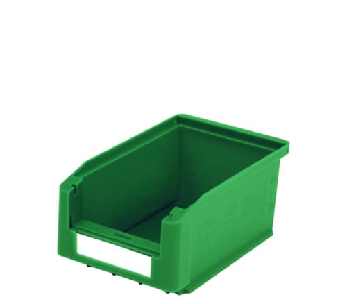 zichtbak Top hoog belastbaar, groen, diepte 160 mm, polypropyleen