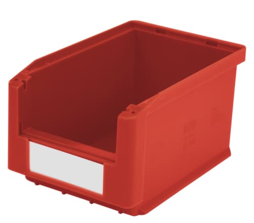 zichtbak Top hoog belastbaar, rood, diepte 230 mm, polypropyleen
