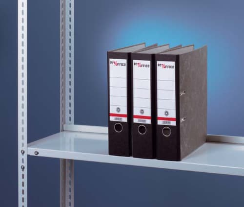META Legbord voor schroefstelling voor dossiers, breedte x diepte 750 x 300 mm