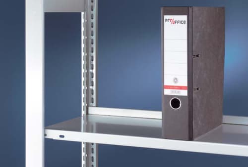 META Legbord met langsdrager, breedte x diepte 750 x 300 mm