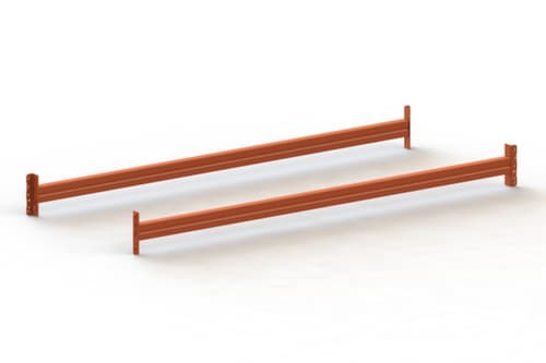 META Liggerpaar Multipal S voor breedvakstelling, breedte x diepte 2225 x 800 mm
