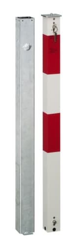 Afzetpaal, hoogte 900 mm, om in te betonneren