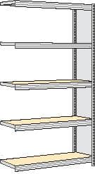 regalwerk Spaanplaten inhaakstelling met legborden, hoogte x breedte x diepte 2000 x 1285 x 326 mm, 5 legborden