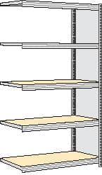 regalwerk Spaanplaten inhaakstelling met legborden, hoogte x breedte x diepte 2000 x 1285 x 426 mm, 5 legborden