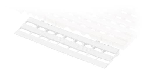 Vloerrooster, rand, lengte x breedte 400 x 110 mm