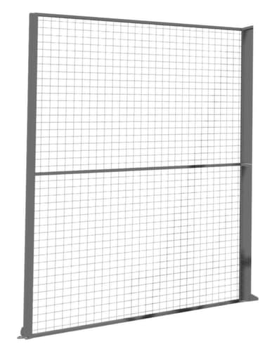 TROAX wandelement Extra voor scheidingswandsysteem, breedte 800 mm