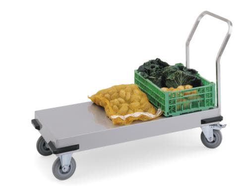 Hupfer RVS duwbeugelwagen