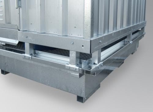 Lacont Container voor gevaarlijke stoffen voorgemonteerd