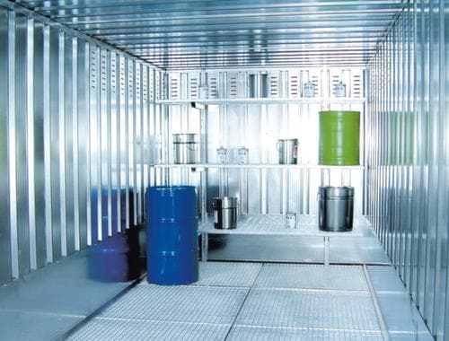 Lacont Container voor gevaarlijke stoffen voorgemonteerd