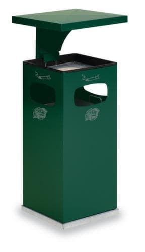 Combi-asbak met 3 inworpopeningen