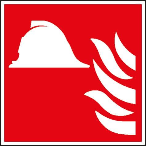 Brandbeveiligingsbord brandblusser