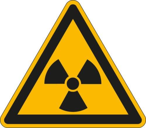 Waarschuwingsbord voor laserstraal
