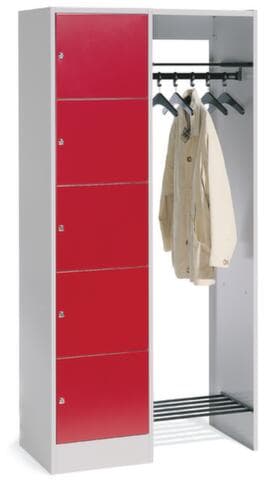 C+P Locker met kapstok Classic met 20 vakken