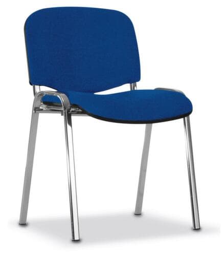 Nowy Styl 12-hoog stapelbare bezoekersstoel ISO met bekleding
