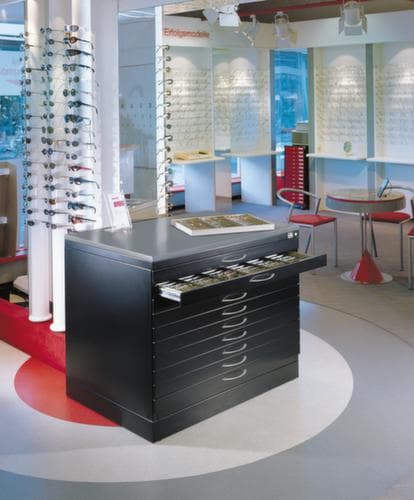 C+P Tekeningenkast, hoogte x breedte x diepte 760 x 1100 x 765 mm