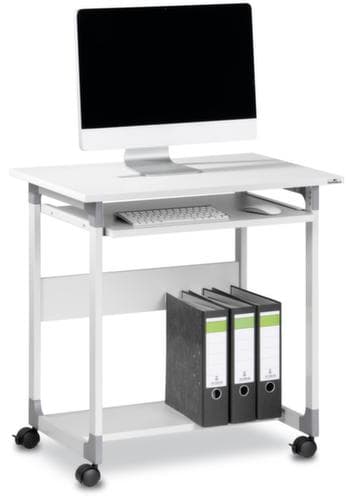 Durable Mobiele PC tafel, hoogte x breedte x diepte 770 x 750 x 530 mm