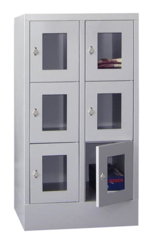 PAVOY Lockersysteem Basis, 6 vakken