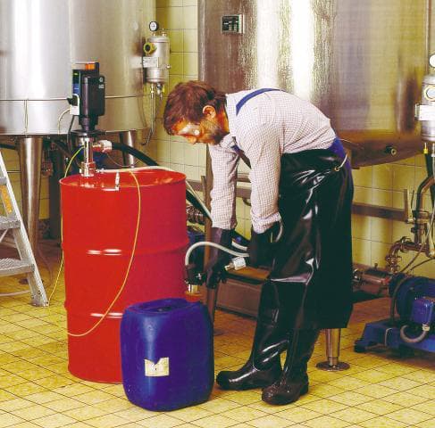 Lutz Elektrische vatpompset voor logen, voor dunne logen, 87 l/min