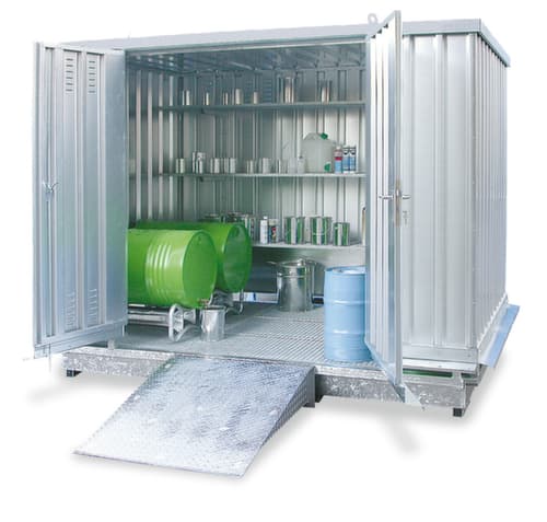 container voor gevaarlijke stoffen