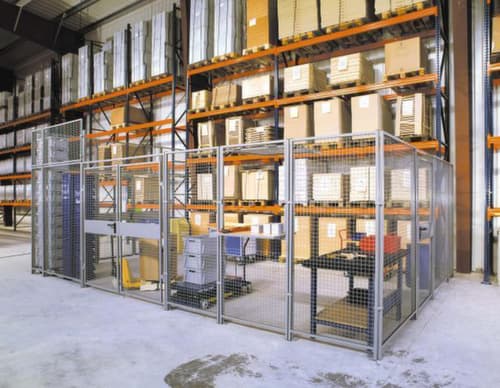 Einde bericht voor scheidingswandsysteem, hoogte 2200 mm