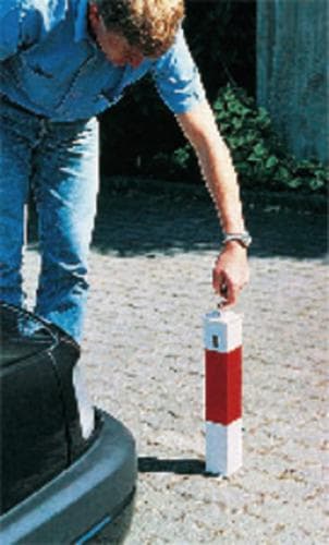 Afzetpaal, hoogte 900 mm, om in te betonneren