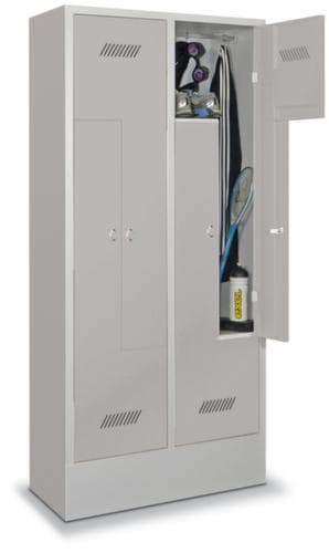 PAVOY Z-garderobekast Basis met 4 vakken, vakbreedte 400 mm