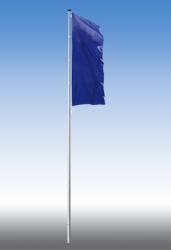 Conische vlaggenmast met intern hijsmechanisme