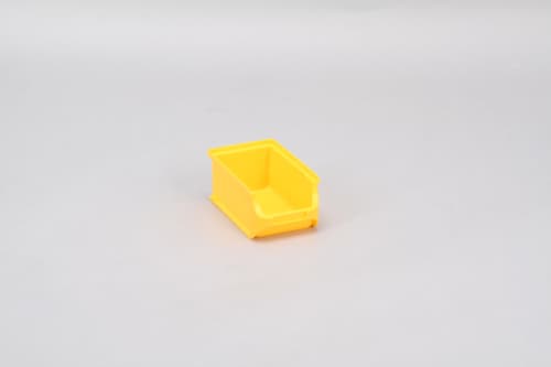 Allit Zichtbak ProfiPlus Box 2, geel, diepte 160 mm, polypropyleen