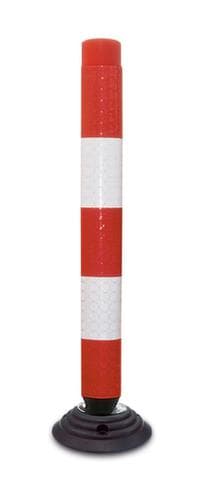 Moravia Zelfoprichtende afzetpaal FlexPin, hoogte 1000 mm, zonder voet