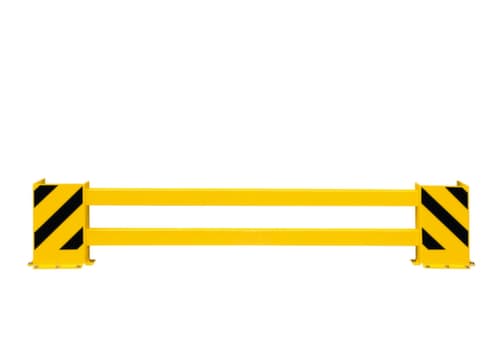 Moravia Aanrijdbeveiliging voor stelling, hoogte x lengte 465 x 2300 mm