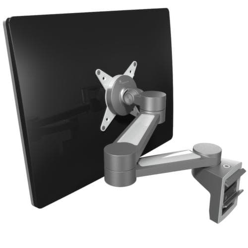In diepte verstelbare monitorarm ViewLite voor railmontage