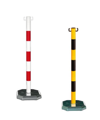 Afzetpaal met ketting voor binnen