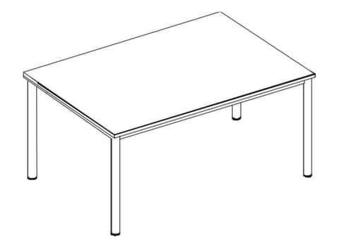 Nowy Styl In hoogte verstelbaar bureau E10