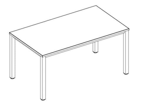 Nowy Styl Bureau E10 met 4-voetonderstel