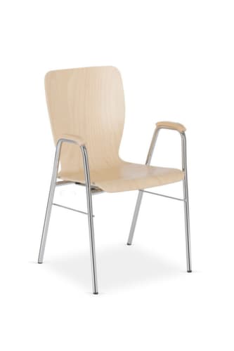 Nowy Styl Houten kuipstoel, beuken