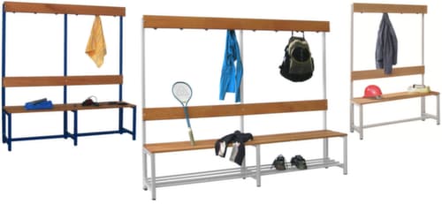 PAVOY Kleedkamerbank Basis met houten latten