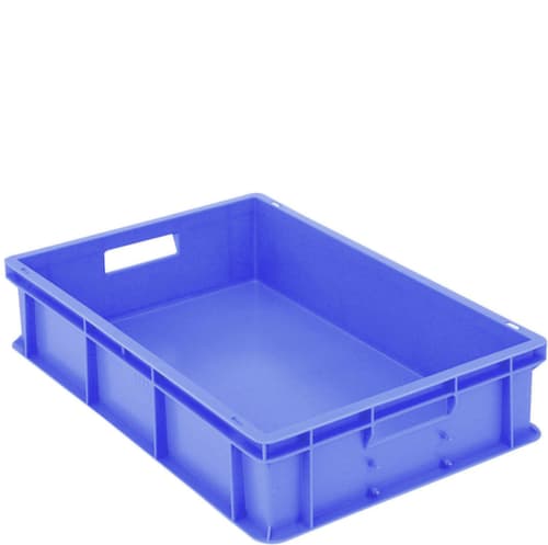 BITO Euronorm-stapelbakken, blauw, inhoud 25 l