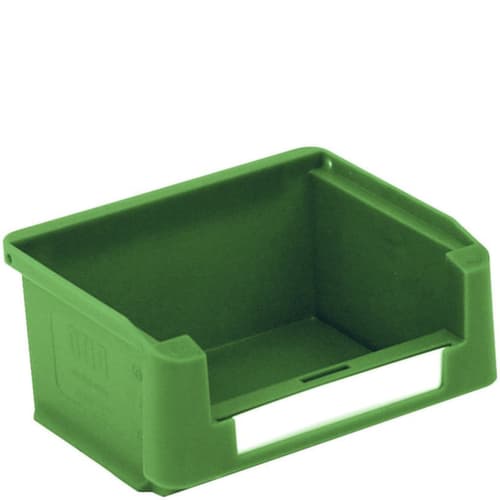 zichtbak Top hoog belastbaar, groen, diepte 85 mm, polypropyleen