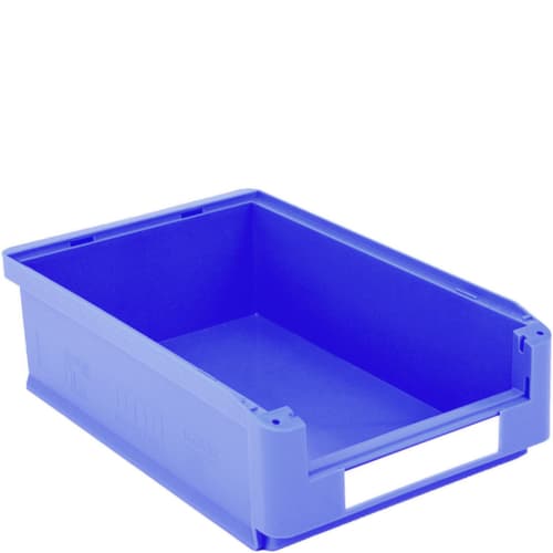 zichtbak Top hoog belastbaar, blauw, diepte 500 mm, polypropyleen