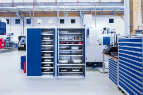 LISTA Zwaarlastkast met draaischuifdeuren, breedte 1146 mm