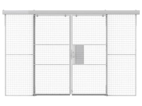 TROAX Schuifdeur voor scheidingswandsysteem, breedte 2300 mm