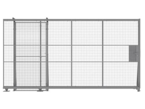 TROAX Schuifdeur voor scheidingswandsysteem, breedte 900 mm