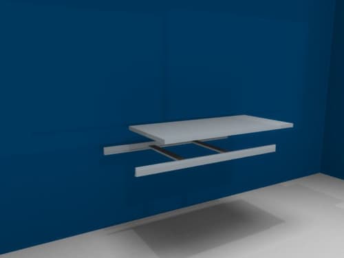 hofe Legbord voor breedvakstelling, breedte x diepte 1500 x 800 mm