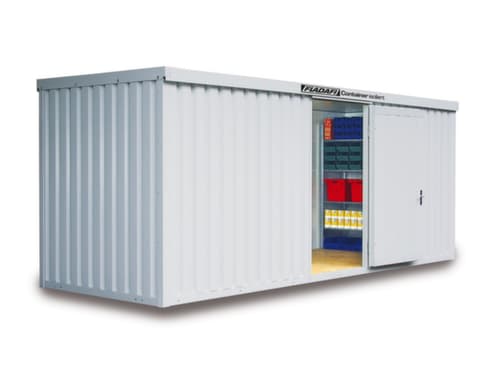 Säbu Geïsoleerde materiaalcontainer met kant-en-klaar gemonteerde vloer