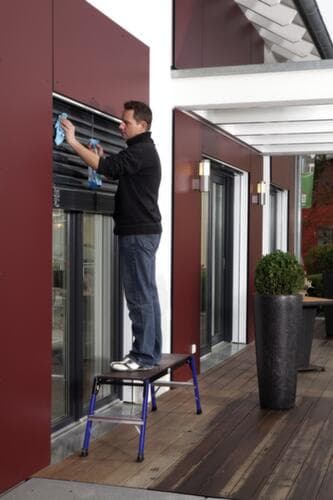 Krause In-/uitklapbaar werkplatform  Monto® StepTop®, bordeshoogte 470 mm