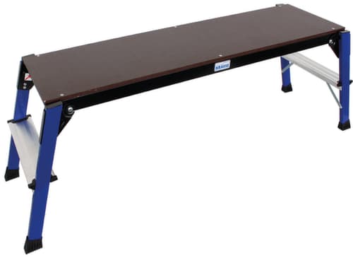 Krause In-/uitklapbaar werkplatform  Monto® StepTop®, bordeshoogte 470 mm