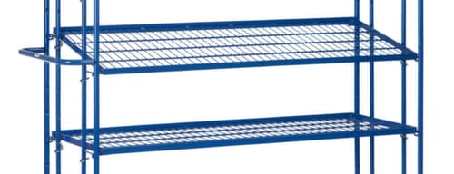 fetra Inhanglegbord voor etagewagen, lengte x breedte 1650 x 610 mm