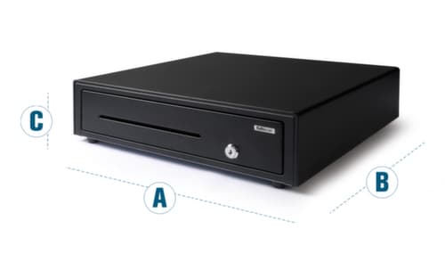 Safescan Kassalade SD-4141, hoogte x lengte x breedte 115 x 410 x 415 mm