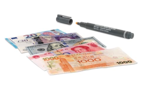 Safescan Valsgeldpen 30, voor alle valuta's