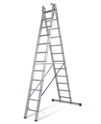 Krause Multifunctionele ladder, 3 x 12 sporten met profiel